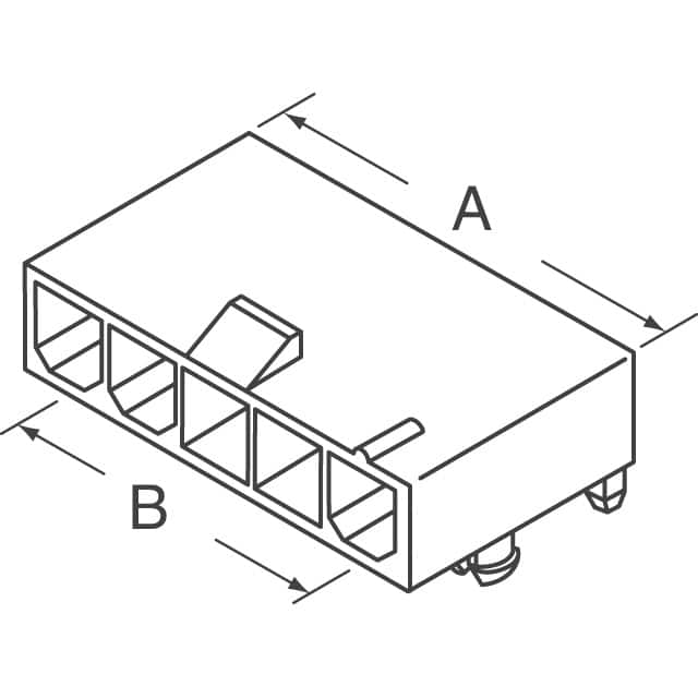 39303055 Molex  Headers Male Pins